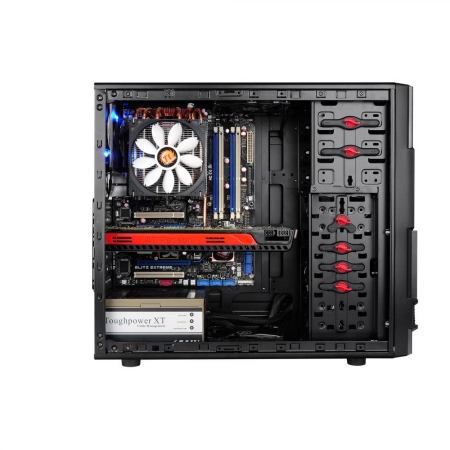 Thermaltake Commander Full Siyah 700w Psu Lu Midtower Kasa Vektron Elektronik