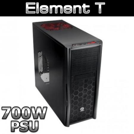 Thermaltake Element T Siyah Midtower 700w Psu Lu Kasa Vektron Elektronik