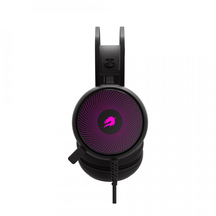 Gamebooster H12 Rebel 7 Renk Rgb 7 1 Siyah Oyuncu Kulakligi Vektron Elektronik